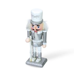 Diótörő ezüst puskás 14cm