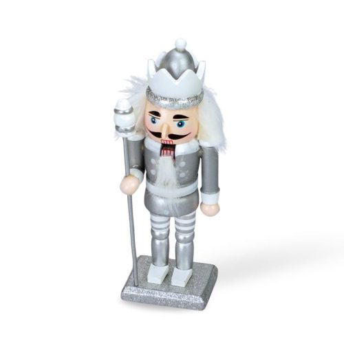 Diótörő ezüst király 14cm