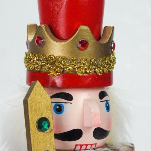 Diótörő ékköves karddal 30cm