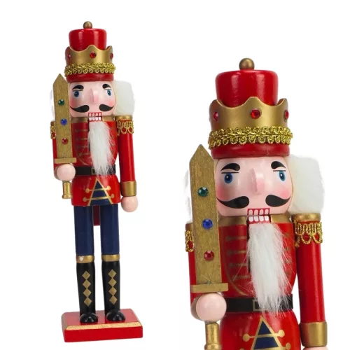 Diótörő ékköves karddal 30cm