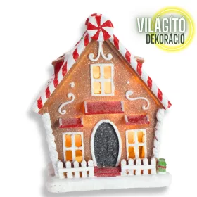  Mézeskalács házikó cukorkás világítós-zenélős  