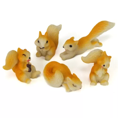 Mini mókás mókusok 5db/cs