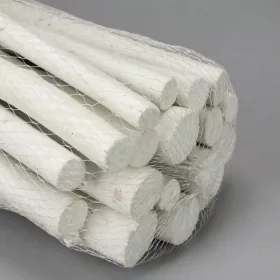 Fehér fa rudak 21cm 300gr/csom