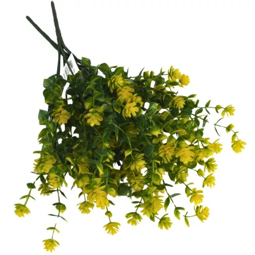 Gömbvirág csokor sárga 2db/csomag