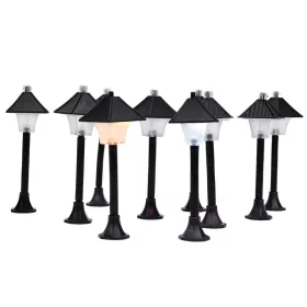 Ledes kandeláber 10db/szett  - elemes