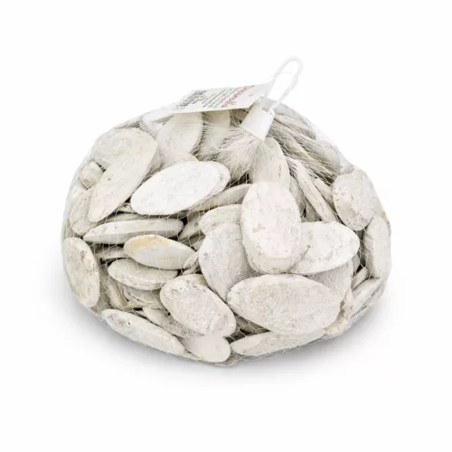 Fehér ovális faszeletek 5-6cm 0,5kg/csomag