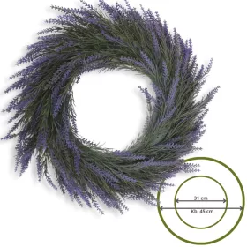 Levendula koszorú 48cm 50/#