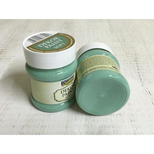 Dekorfesték lágy 230ml türkizzöld