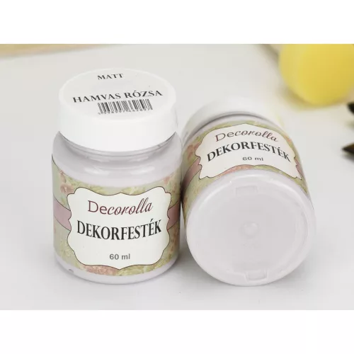 Decorolla matt dekorfesték 60ml hamvas rózsa