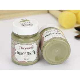 Decorolla matt dekorfesték 60ml zsálya