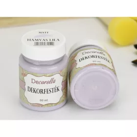 Decorolla matt dekorfesték 60ml  hamvas lila
