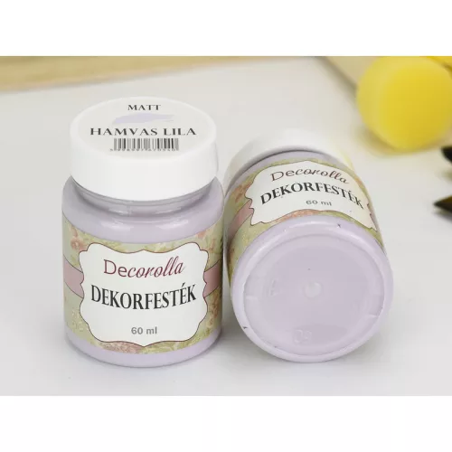 Decorolla matt dekorfesték 60ml  hamvas lila