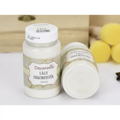 Decorolla lágy dekorfesték 110ml elefántcsont