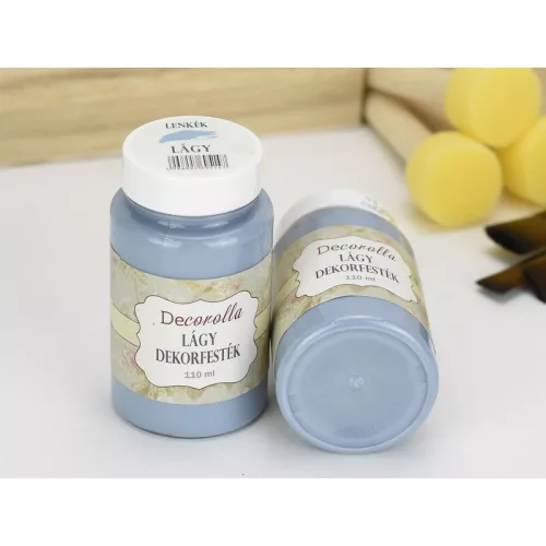 Decorolla lágy dekorfesték 110ml lenkék