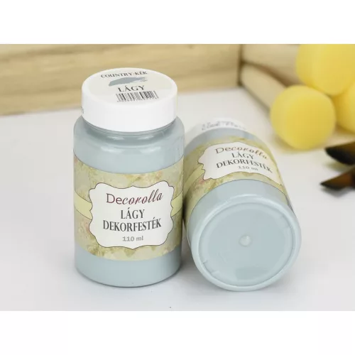 Decorolla lágy dekorfesték 110ml country-kék