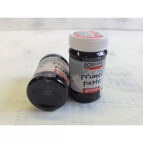 Alapozó GESSO paszta fekete 100ml