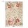 Rizspapír decoupage-hoz virág rózsa ITD-R1182