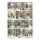 Rizspapír decoupage-hoz karácsony város ünnep személyek A4