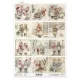 Rizspapír decoupage-hoz tél karácsony gyerekek A4