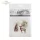 Rizspapír decoupage-hoz - Erdei állatok téli tájjal  14,8x14,8cm 6db/cs