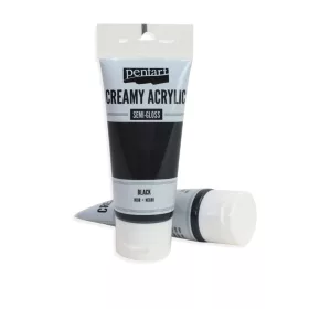 PC Krémes akrilfesték selyemfényű 60 ml fekete 