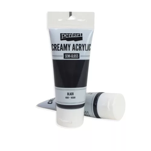 PC Krémes akrilfesték selyemfényű 60 ml fekete 