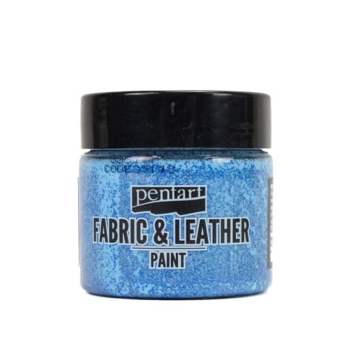PC Textil- és bőrfesték 50 ml csillogó kék