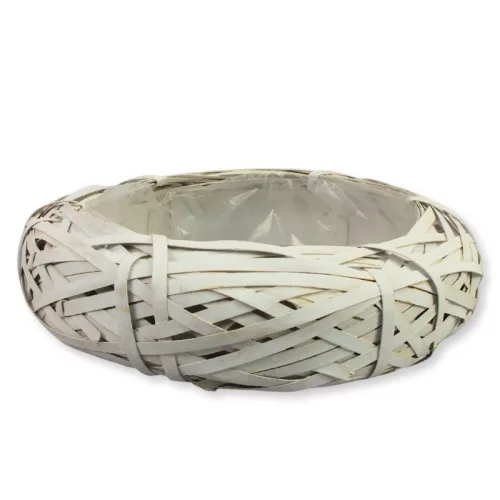 Bélelt fészek fehér 35x10cm