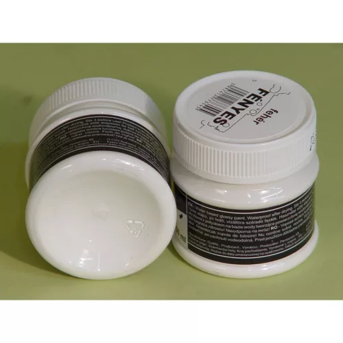 Fényes akrilfesték 50ml fehér