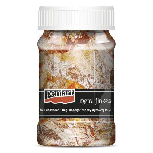 Füstfólia pehely arany M9 1g