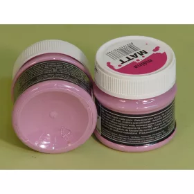 Matt akrilfesték 50ml málna