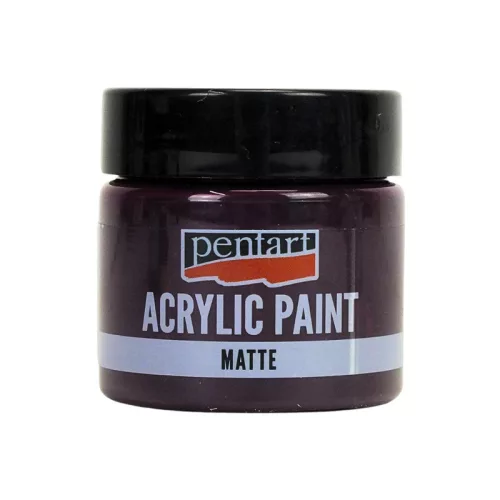 Matt akrilfesték 50ml padlizsán