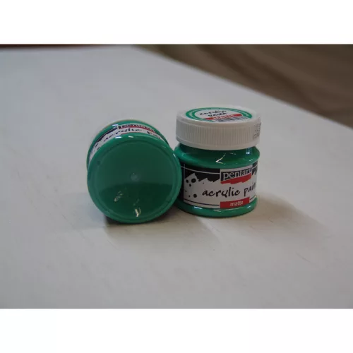 Matt akrilfesték 50ml papagájzöld