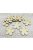 Natúr fa - Kerek szirmú virág 5cm 10db/csomag