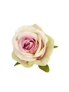 Rózsafej krém rózsaszín 5cm