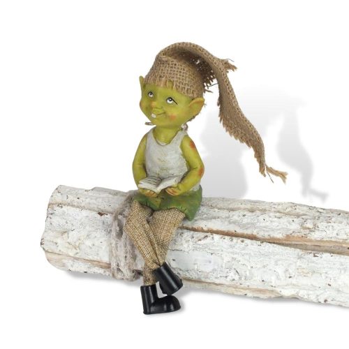 Lógólábú kobold könyvvel - KIFUTÓ