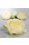 Százlevelű rózsa fej - krém 4db/csomag