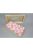 Prémium szappanrózsa szelence átlátszó tetejű fehér dobozban - fehér és rózsaszín