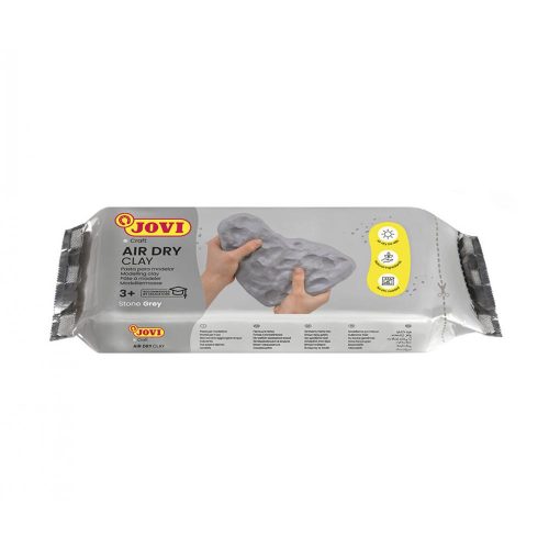 Levegőn száradó gyurma JOVI 500 g, szürke