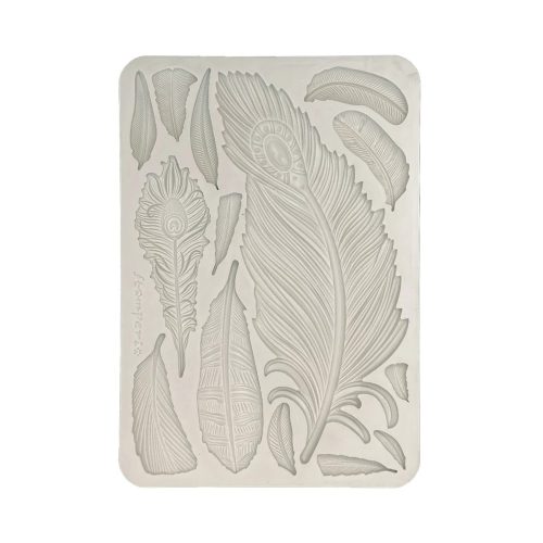 Szilikon öntőforma A5 - Masquerade feathers