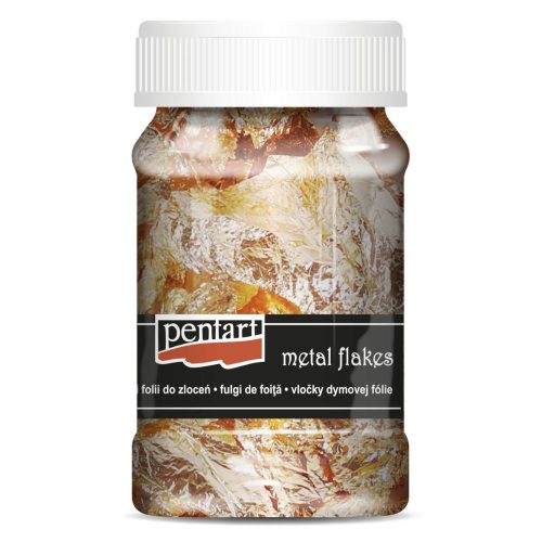 Füstfólia pehely arany M9 1g