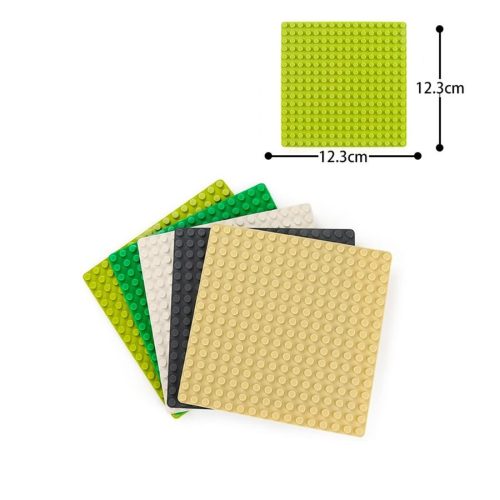 WANGE® 8802 | építőjáték alaplap - 100% kompatibilis minden más kedvelt márkával | 16x16 bütyök - Több színben - sötétzöld