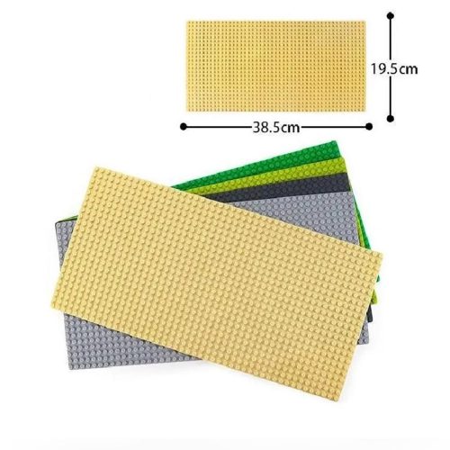 WANGE® 8803 | építőjáték alaplap - 100% kompatibilis minden más kedvelt márkával | 24x48 bütyök  - Több színben - fehér
