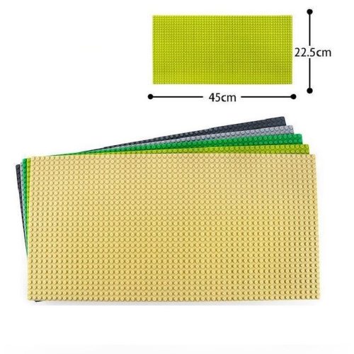 WANGE® 8804 | építőjáték alaplap - 100% kompatibilis minden más kedvelt márkával | 28x56 bütyök - Több színben - limezöld