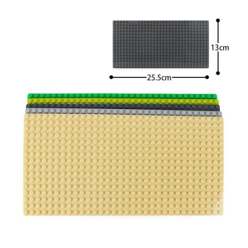 WANGE® 8805 | építőjáték alaplap - 100% kompatibilis minden más kedvelt márkával | 16x32 bütyök - Több színben - sötétzöld