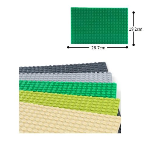 WANGE® 8809 | építőjáték alaplap - 100% kompatibilis minden más kedvelt márkával | 24x36 bütyök - Több színben - világosszürke