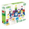 BiOBUDDi® BB-0004 | bio építőjáték alaplappal | Tanulás - alakzatok - 100% kompatibilis minden más kedvelt márkával