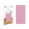 BiOBUDDi® BB-0017 | építőjáték alaplap nagy méretű kockákhoz - 100% kompatibilis minden más kedvelt márka nagy méretű kockáival | 8x16 bütyök világos rózsazsín