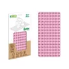 BiOBUDDi BB-0017 | építőjáték alaplap nagy méretű kockákhoz - 100% kompatibilis minden más kedvelt márka nagy méretű kockáival | 8x16 bütyök világos rózsazsín