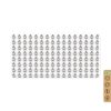 BiOBUDDi® BB-0017 | építőjáték alaplap nagy méretű kockákhoz - 100% kompatibilis minden más kedvelt márka nagy méretű kockáival | 8x16 bütyök fehér